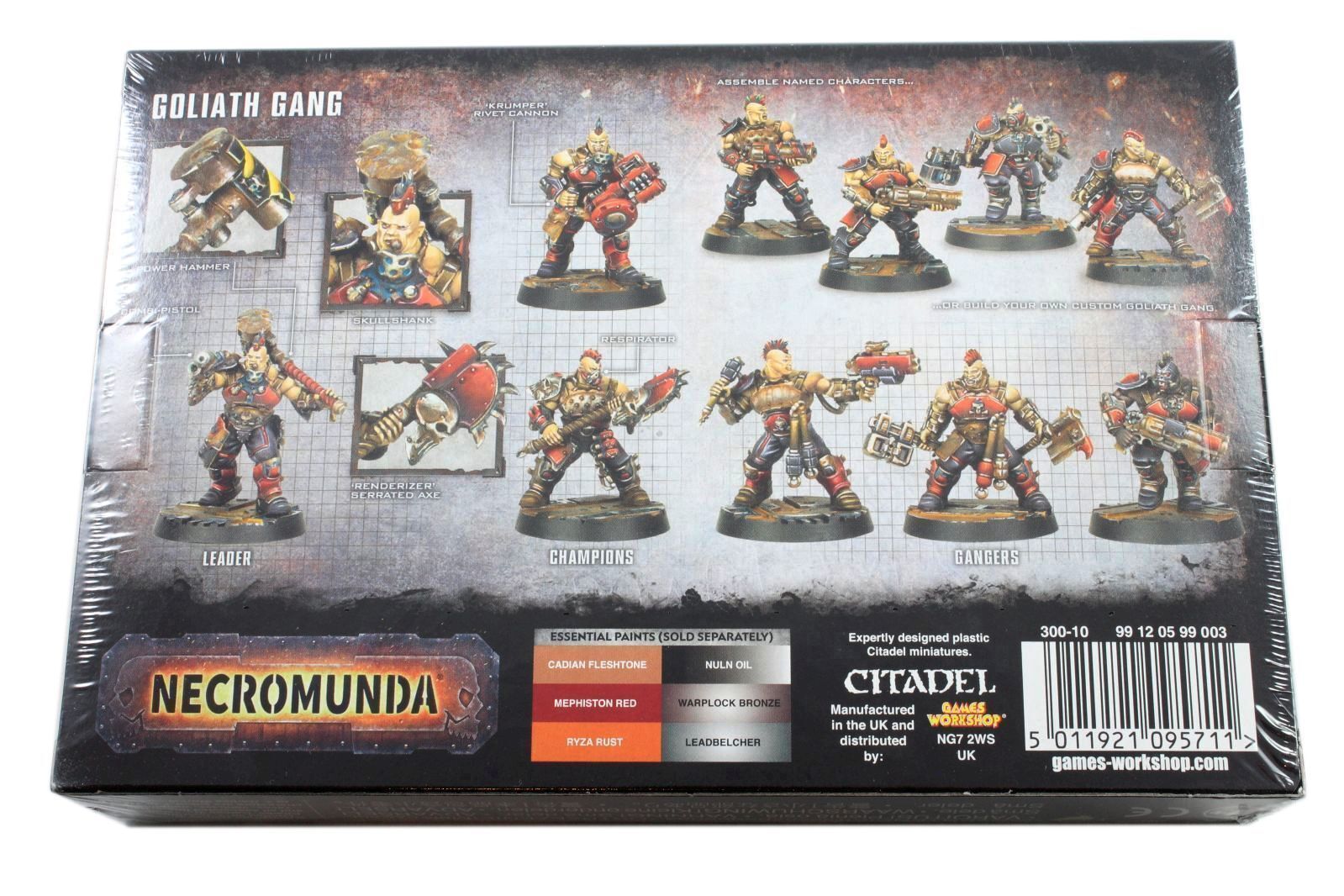 Thumbnail - Goliath Gang Necromunda, Warhammer 40k Games Workshop Tabletop