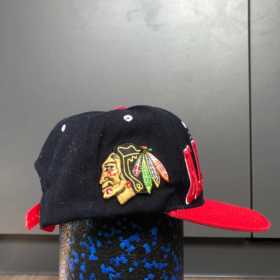 Chicago Indians Snapback Cap Indian Head Design Classic Style Vintage Sports Hat - Image 3 of 4