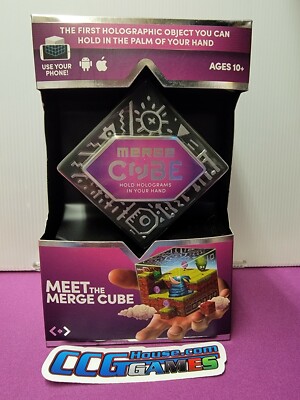 Merge Cube Handheld AR/VR Holograms Holographic Android & Apple *CCGHouse*