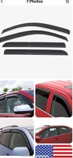 AVS 94504 Set of Smoke External Ventvisor Side Window Deflector for 00-01 Altima