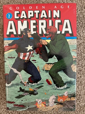 Golden Age Captain America Omnibus 2, Hardcover by Lee..... Sealed!
