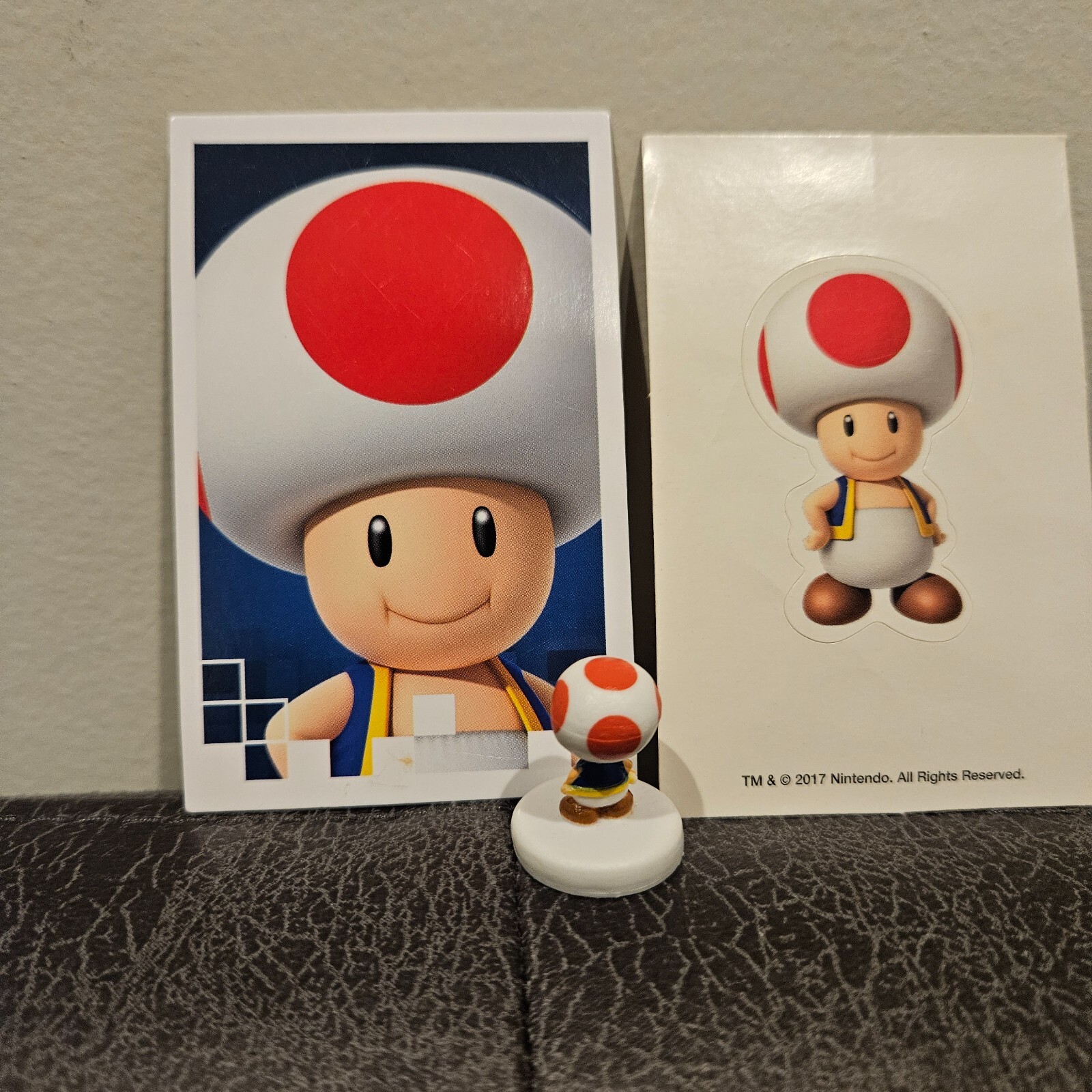 Toad Token - Mario Gamer Monopoly Piece Figure and Card Hasbro Official ...