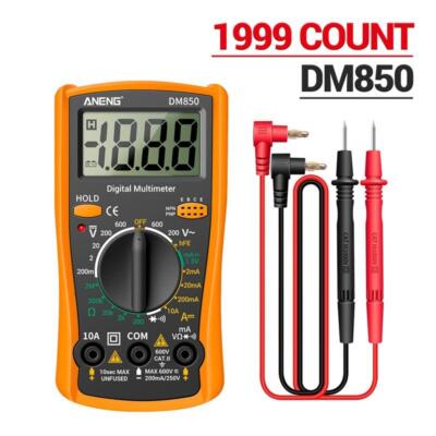 Digital Profi Multimeter Voltmeter Ohmmeter Amperemeter Multi Tester Meter