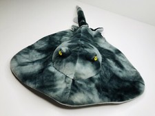 Stingray Plush 1999 K M International Stuffed Animal 14" Ocean Stingray