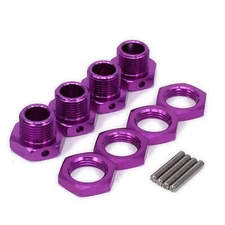 RC Car 17mm Alloy Wheel Hubs For HSP 94762 94081 HOBAO Team C 1/8 Repair Parts