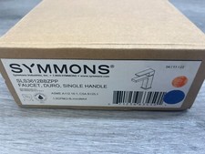 Symmons SLS3612BBZPP Duro 1.0 GPM Single Hole Bathroom Faucet
