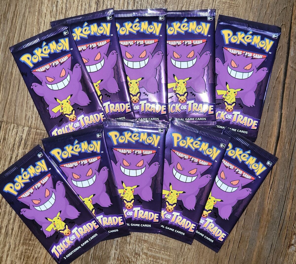Pokemon TCG Trick or Trade 2022 Booster Bundle Lot 10x Mini Pokemon TCG Trick or Trade 2022 Booster Bundle Lot 10x Mini