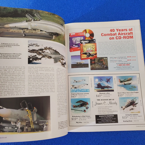 KAMPFFLUGZEUG: JUBILÄUMSAUSGABE F-14 BOMBCAT MAI 1998 MAGAZIN KOSTENLOSER VERSAND - Bild 6 von 9