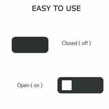 3 PC WebCam Cover Slide Camera Privacy Security Protect For Phone Laptop Table