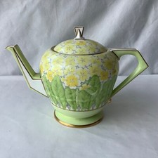 Paragon Primrose Teapot - Looks Unused. Paragon Art Deco Teapot
