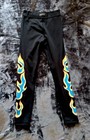 NEW SAVAGE X FENTY Flame Fire Neon Leggings Gym Rave Festival Athleisure S/M $75 — photo 6