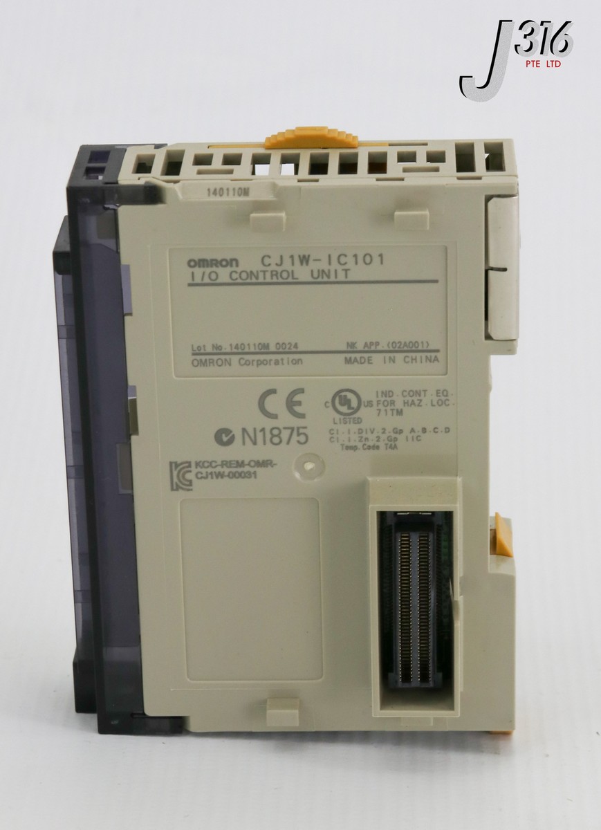 25403 OMRON I/O CONTROL UNIT IC101 CJ1W-IC101 | eBay
