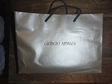 GIORGIO ARMANI  Gift / Shopping EMPTY Medium paper Bag  