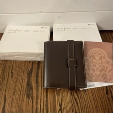 2007 Creative Memories Picfolio Minutes Photo Album 4x6 Brown w/ 24 Lot Of 2