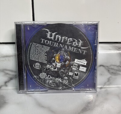 Unreal Tournament Sega Dreamcast Video Game 2001 Tested Authentic