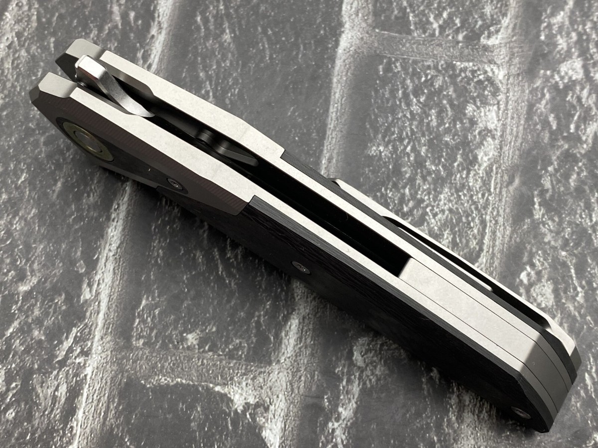 TERRAPLANE,新品未開封,サンダー,テラプレイン,2枚組 TwoSun TS592-14C28N Folding Knife 14C28N Blade Titanium-CF