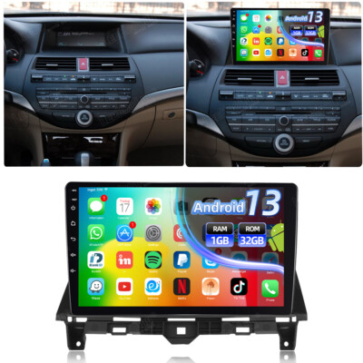 For Honda Accord 2008-2013 Android 13 Car Stereo Radio GPS Navi WIFI FM RDS 32GB