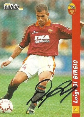 Di Biagio (AS Rom) Autogramm