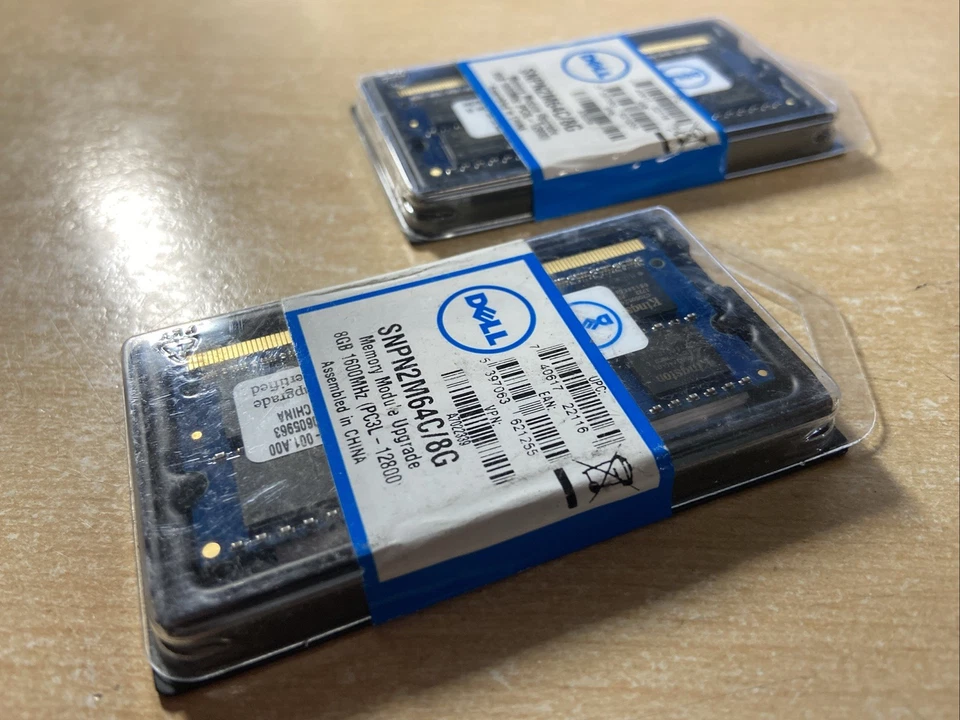 New 16gb Laptop Sodimm RAM Upgrade kit 2 x 8gb PC3L-12800 Dell SNPN2M64C/8G - Image 4 of 4