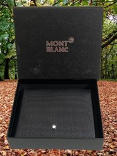 Beautiful Montblanc Black Leather Designer 6 ...