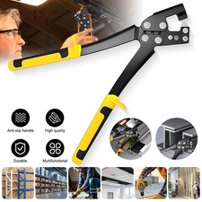 UK Steel Stud Crimper, Hand Keel Metal Punch Lock Drywall Tool 0.4-0.8mm NEW