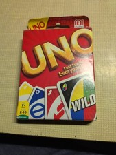 Mattel UNO Card Game with Customizable Wild Cards