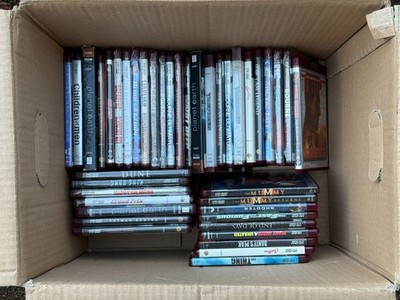 Lot of 41 HD DVD Movies Hit TItles - Thing, Sneakers, Reaping+ Some Still Sealed