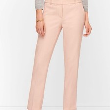 TALBOTS HAMPSHIRE ANKLE PANTS - M LANGE CREPE