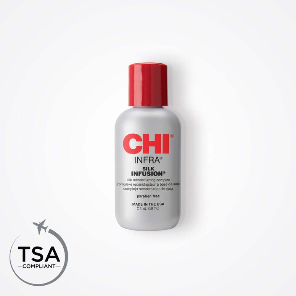 CHI Infra Silk Infusion Leave-in Hair Serum Oil Anti Frizz - 2 Ounces - 59ml