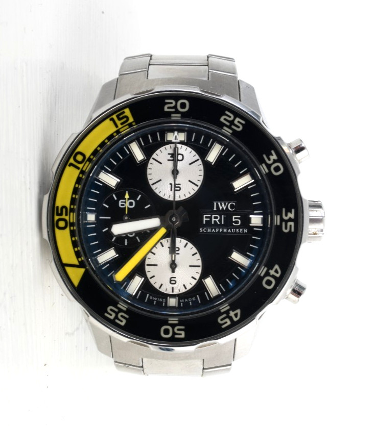 IWC Aquatimer Chronograph Stainless Steel 45mm Automatic Men’s Watch IW376701 LN