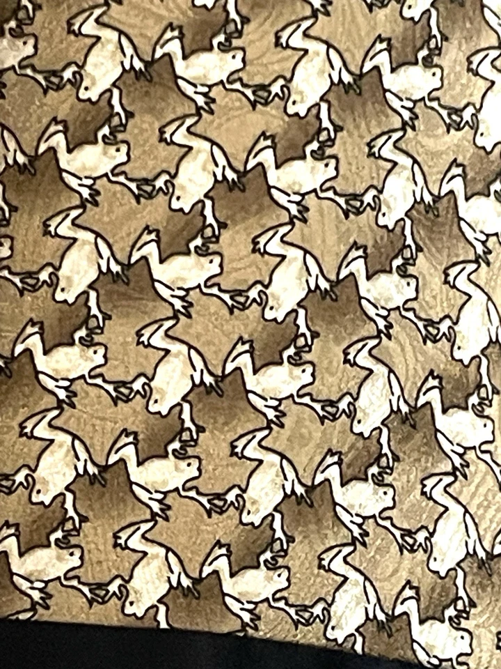 Bata larga de Murano vintage 100 % seda para hombre con estampado de rana talla única Foto 4 de 4