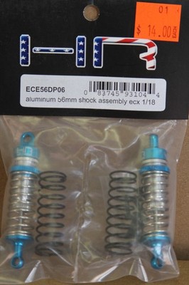 HR Aluminum 56mm Shock Assembly ecx 1/18 - ECE56DP06