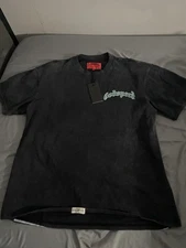 Goodspeed Green and Grey Graphic T-Shirt Men's Size Medium