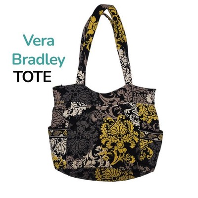 Vera Bradley Baroque Travel Tote Shoulder Bag Purse Retired 2010