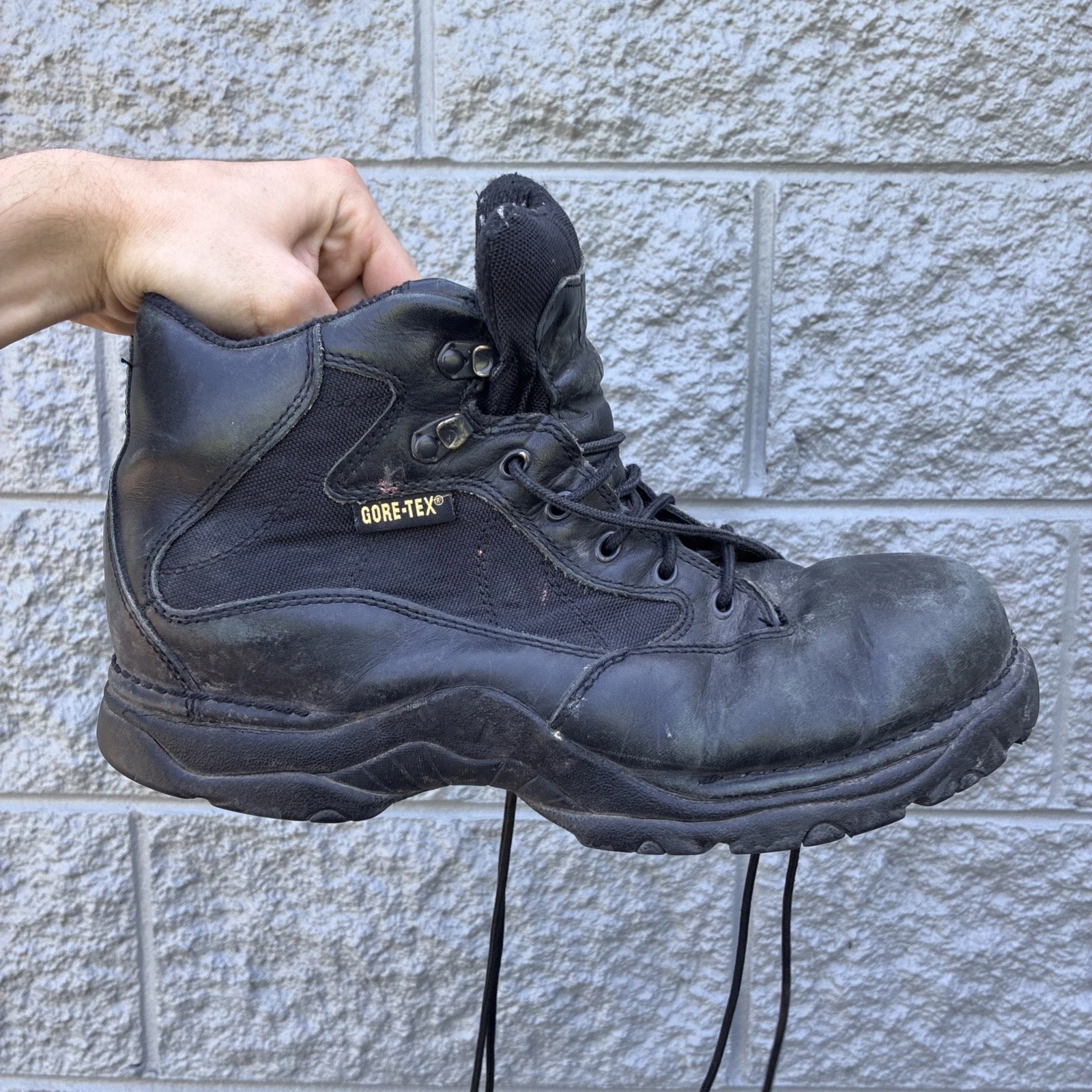 Danner Striker 45 GTX Gore-Tex Work Biker Boots Mens Sz 12 EE - NO INSOLES!!!