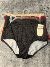NWT Warners Dig-Free Comfort Microfiber High Waist Brief Underwear 3 Pack Medium