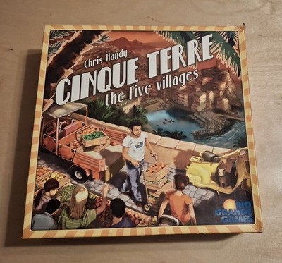 CINQUE TERRE The Five Villages Board Game (Rio Grande Games, 2013) Complete