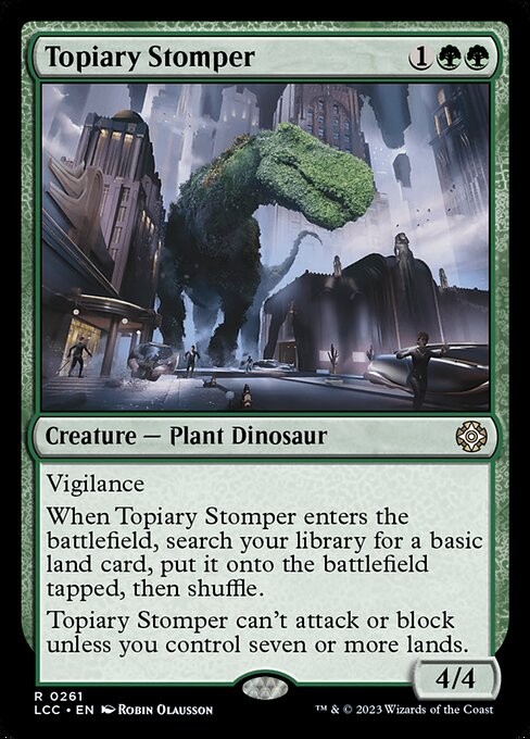 Topiary Stomper 261 R Normal LCC MTG NM