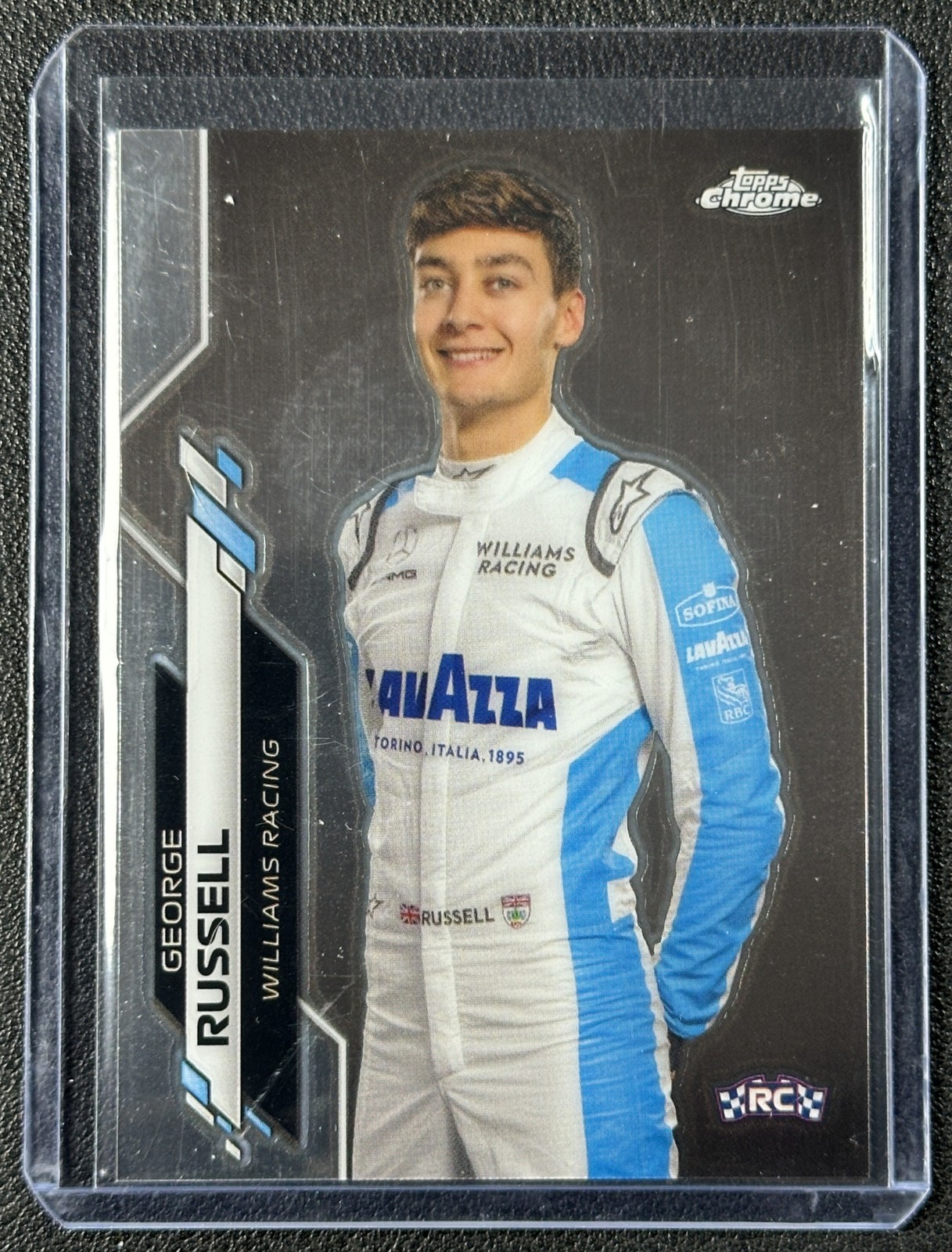 GEORGE RUSSELL 2020 TOPPS CHROME FORMULA 1 #19 ROOKIE RC