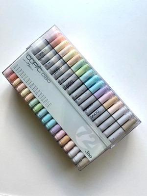 Too Markers Copic Ciao Start 72 Color Set Marker Art Pen Illustration Japan NEW