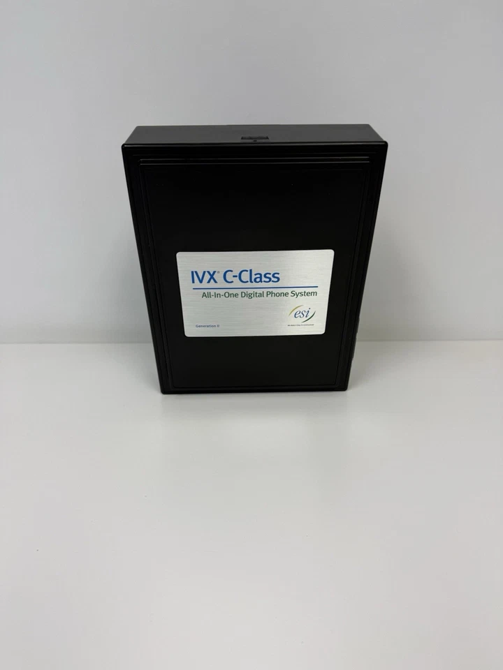 ESI IVX C-Class Gen 2 Digital Phone System W/ NSP & LNC 684 Port & VM Card - Image 2 of 4