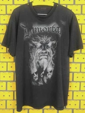 RARE! Immortal Band Black Cotton All size S-5XL Unisex TA801