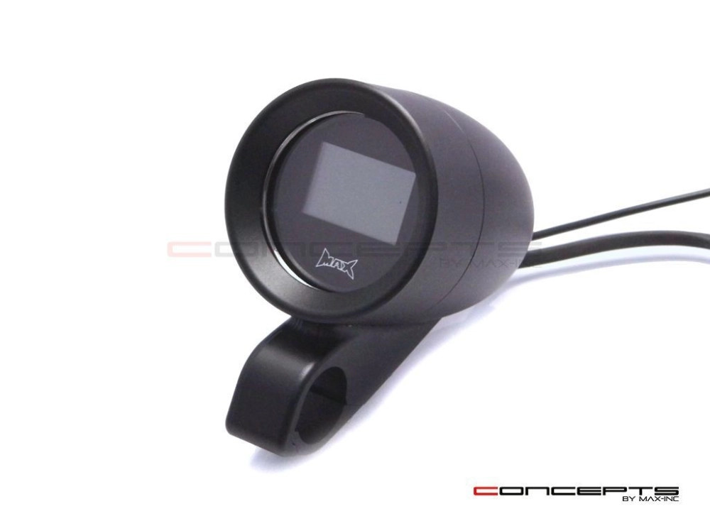 Compteur GPS waterproof résistant aux vibrations pour guidon de moto 22mm