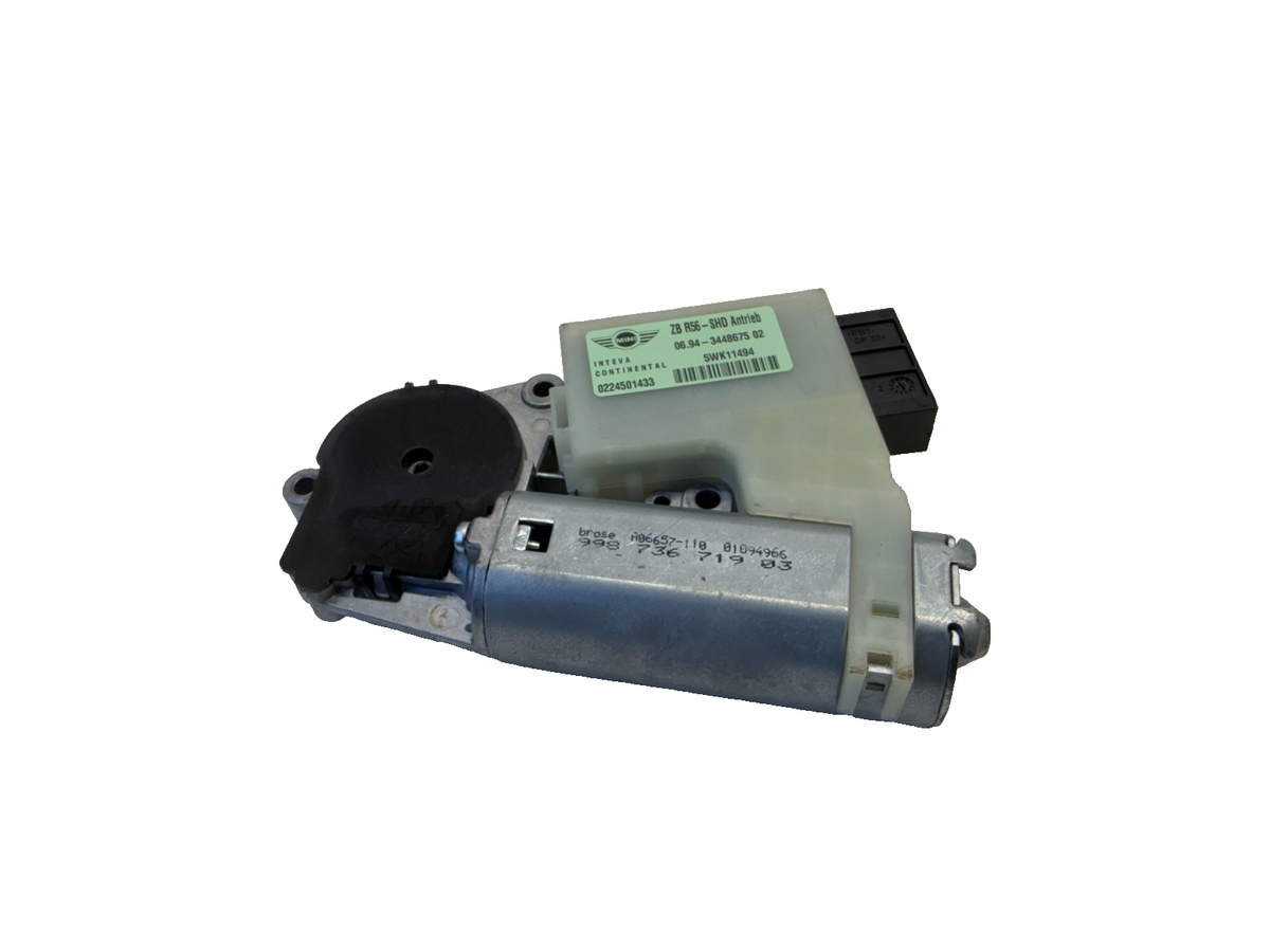 2007 - 2014 Mini Cooper R56 Panoramic Sun Roof Sunroof Motor Unit