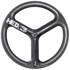 HED 3C Carbon Tri Spoke Tubular Road Bike FRONT Wheel 700c QR Rim Brake Tri TT