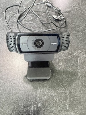 Logitech Video Streaming Webcam Computer/Desktop HD 1080p Recording - Black