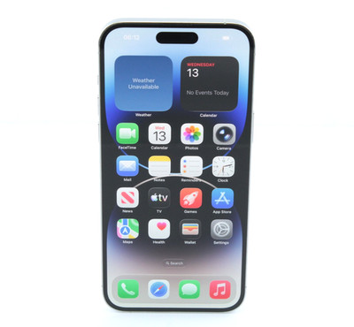 Apple iPhone 14 Pro Max, 128GB, Silber, Top Zustand, 82% Batteriezustand
