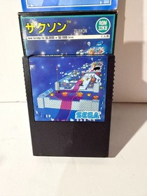 Zaxxon Sega SG-1000 Mark III Master System IN BOX Japan Import US Seller TESTED