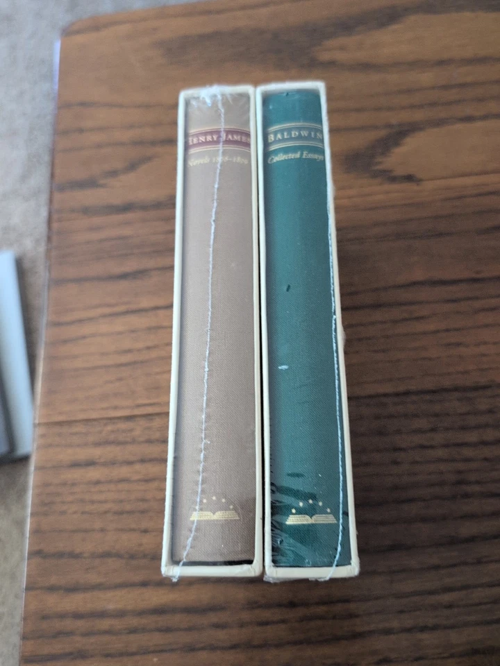 THE LIBRARY OF AMERICA HENRY JAMES Novels & JAMES BALDWIN Essays LOT OF 2 Foto 2 de 3