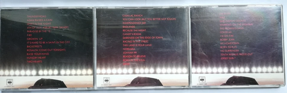 Bruce Springsteen & The E-Street Band – Live/1975-85 - 3 CD -sehr gut - ohne Box - Bild 2 von 2